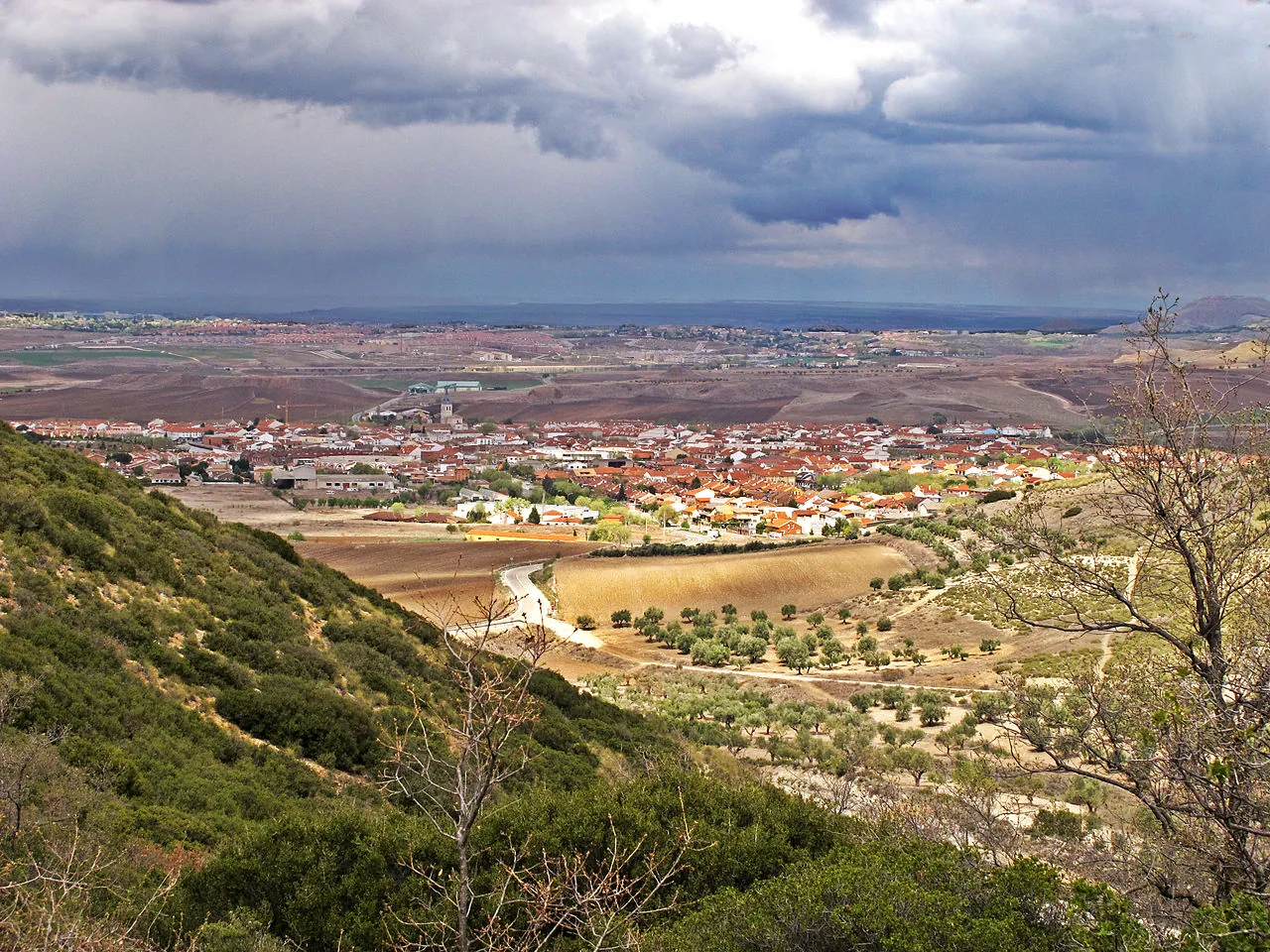 Vista de Torres de la Alameda, Comunidad de Madrid